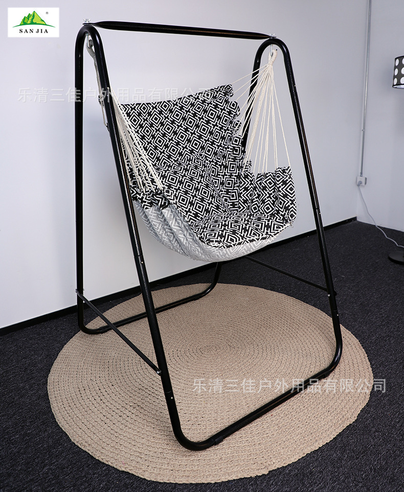 Hanging chair, dormitory, college student hammock, lazy chair, balcony, home swing, cradle chair, thickened single person anti-dent pic 2