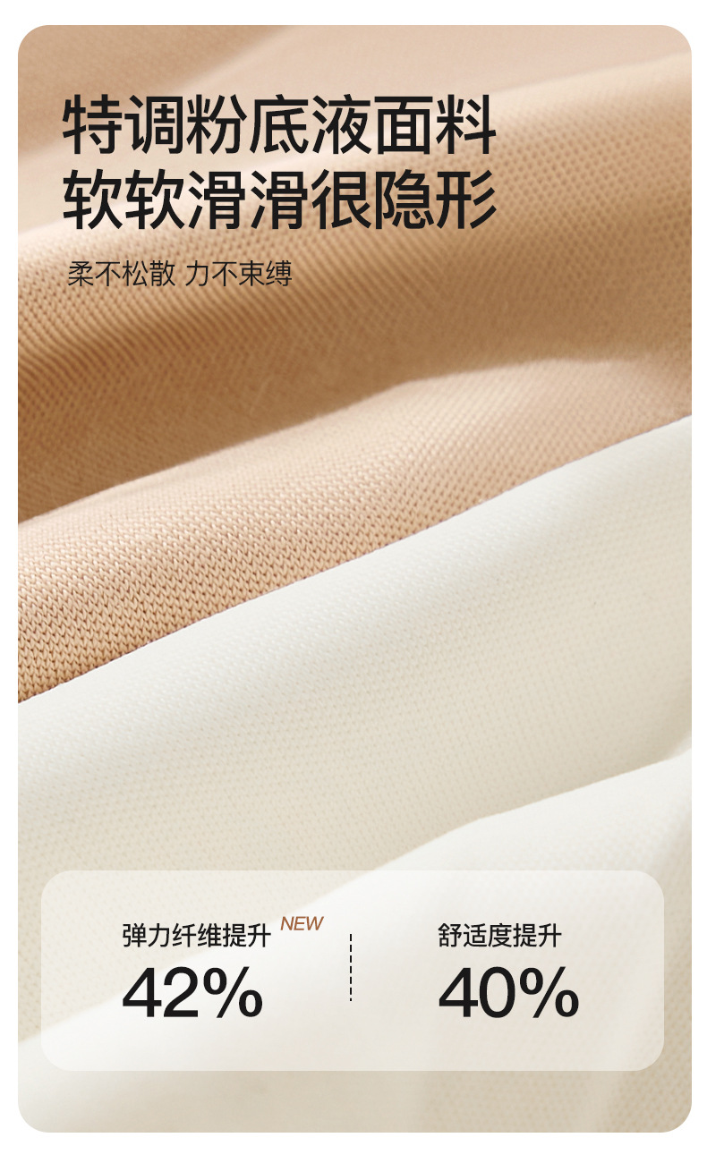 无痕粉底液隐形内衣女小胸聚拢大露背U型交叉挂脖美背吊带文胸罩详情15