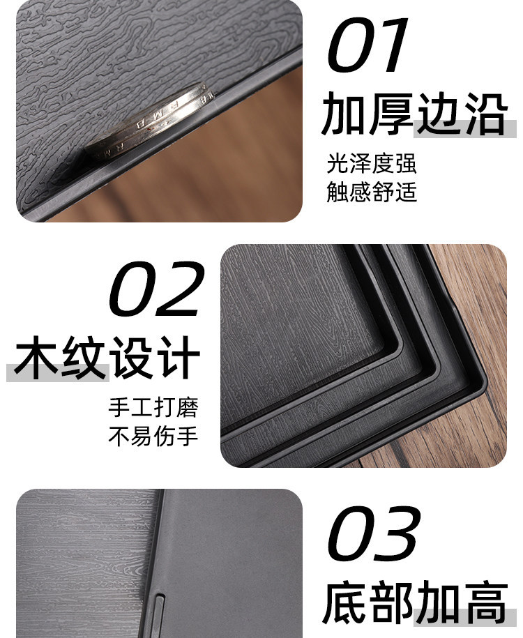 烧烤盘子商用密胺烤串炸串放串盘塑料托盘展示盘烧烤店专用点菜盘详情9