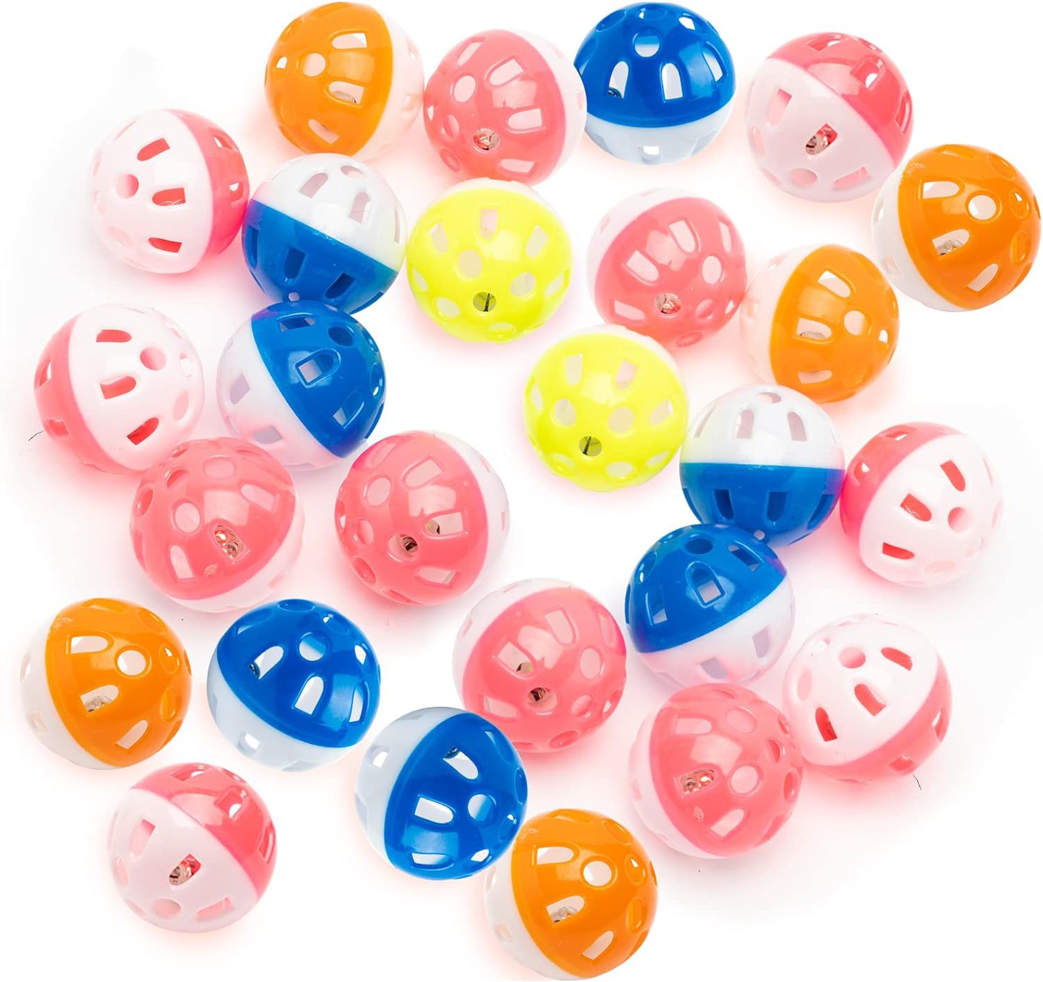 3.8cm hollowed-out bell ball factory direct sales, cat self-entertainment and boredom cat toys, best-selling cat teasing balls on Amazon pic 8