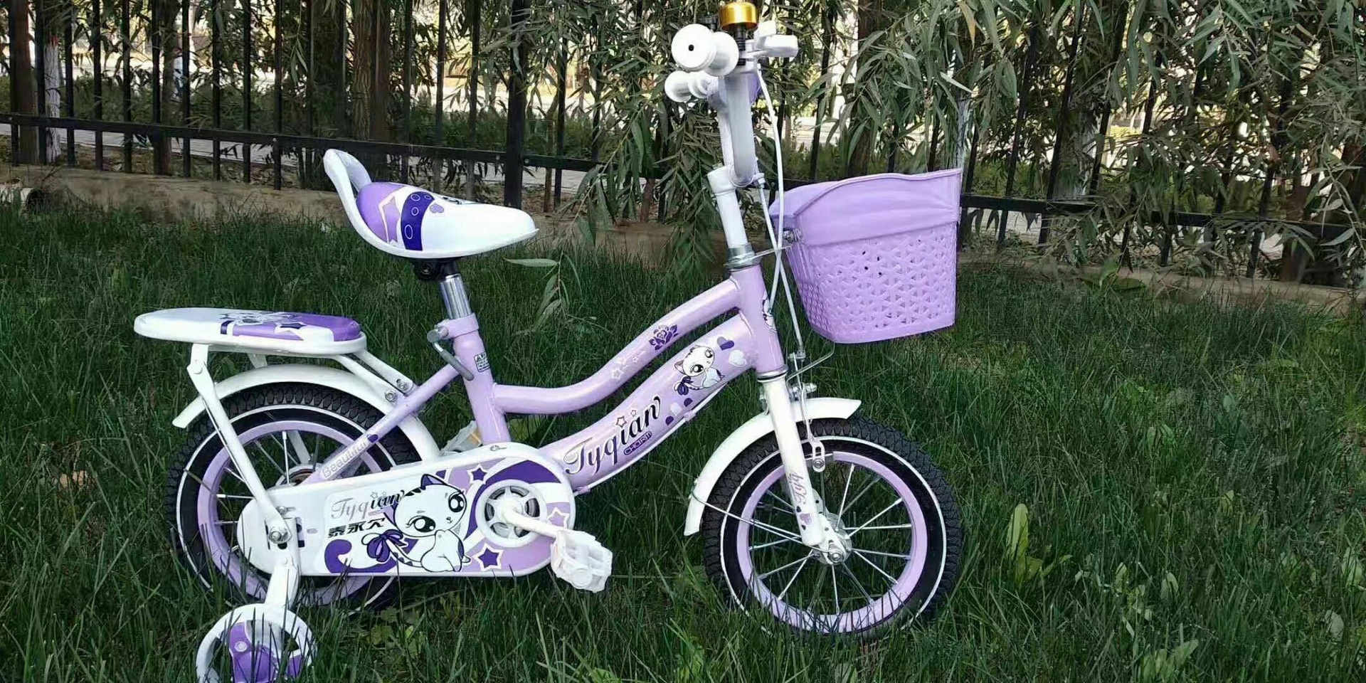 童自行车儿童脚踏车3岁到14岁女款单车适合学骑运动休闲漾风格详情2