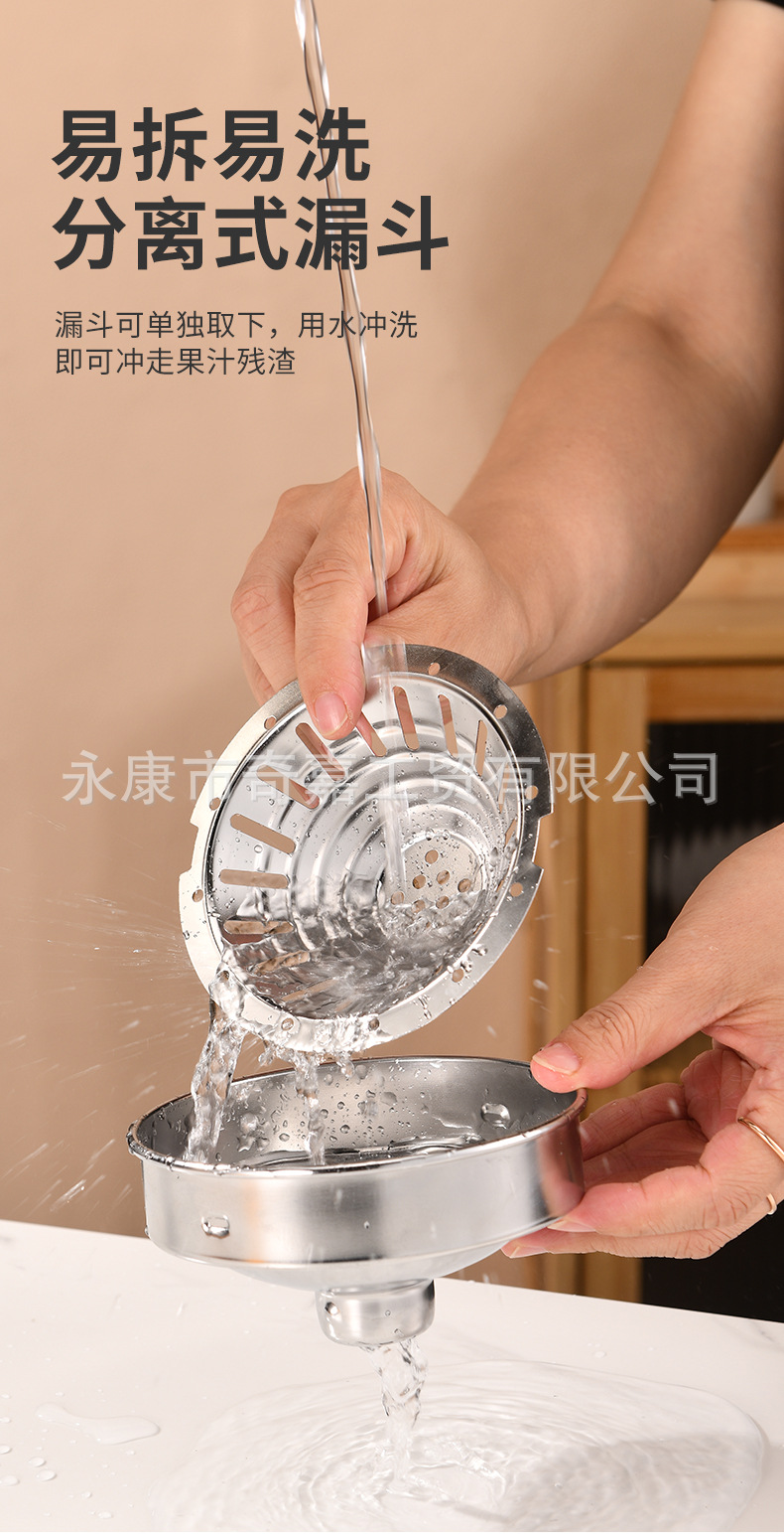 Freshly squeezed orange juice juicer, commercial stainless steel wonder tool for squeezing orange juice, manual orange fruit juicer for street vending and pressing pic 11