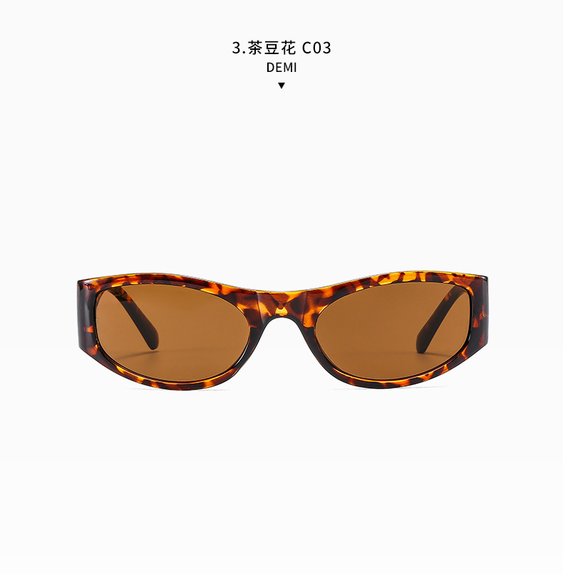 New Y2K spicy girl sunglasses from Europe and America, futuristic, millennium internet-famous street style sunglasses, cross-border trendy glasses for men and women pic 19