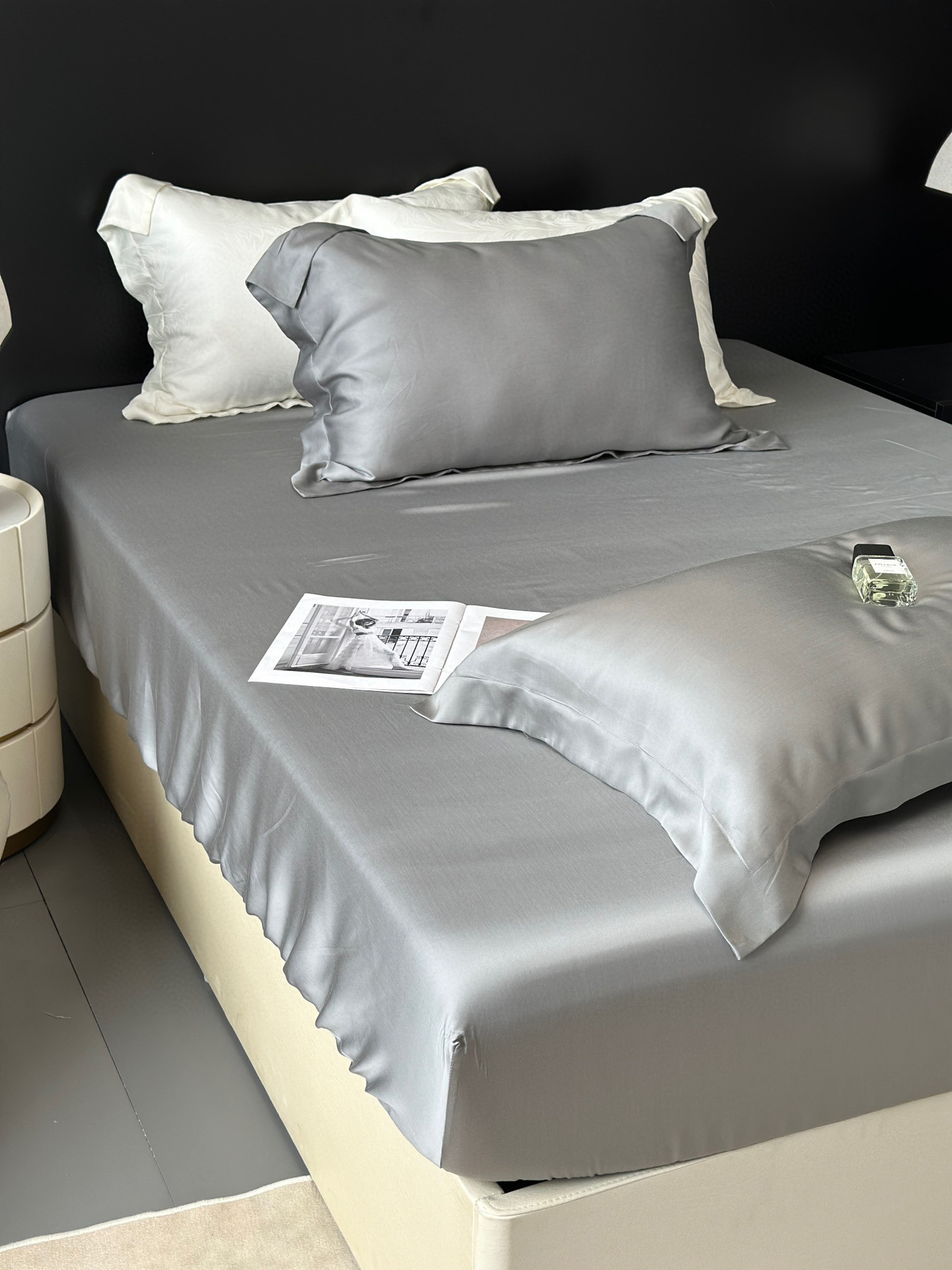 Tencel quilt cover bed cover, single piece, simple and cool summer ice silk bed sheet, suitable for sleeping naked, tatami dust cover pic 24