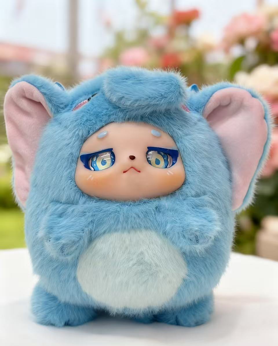 Customized blind box of seven colorful plush toys, trendy toys, water dolphin Lulu wholesale plush toys pic 3