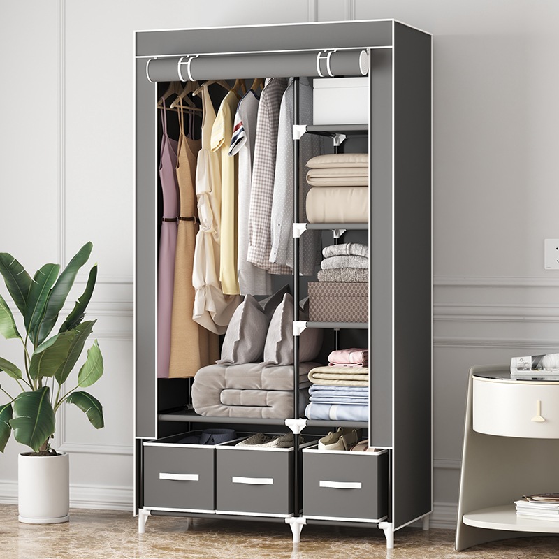 Simple wardrobe fabric covers, shoe racks, shoe cabinets, fabric covers, drying machine covers, processing and wholesale, non-woven fabric covers, single purchase, cross-border pic 10