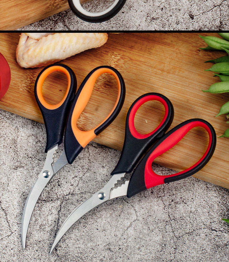 虾剪网红家用不锈钢多功能海鲜厨房剪螃蟹剪刀厨房工具批发创意详情14