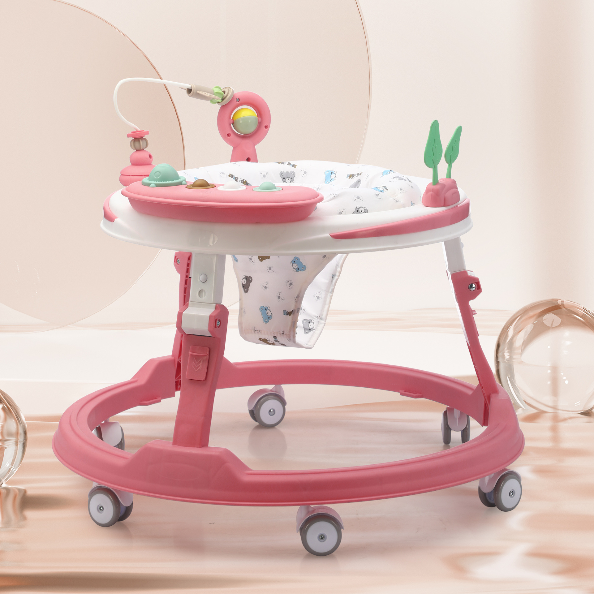 学步车防o型腿婴儿多功能防侧翻手推车宝宝可坐可推学行车起步车详情6