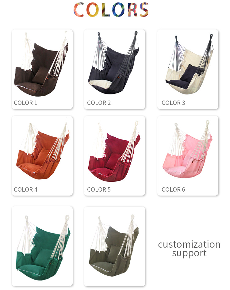 Outdoor leisure swing, hanging chair, indoor portable and foldable, wholesale and retail for adults, children, courtyards and gardens pic 2