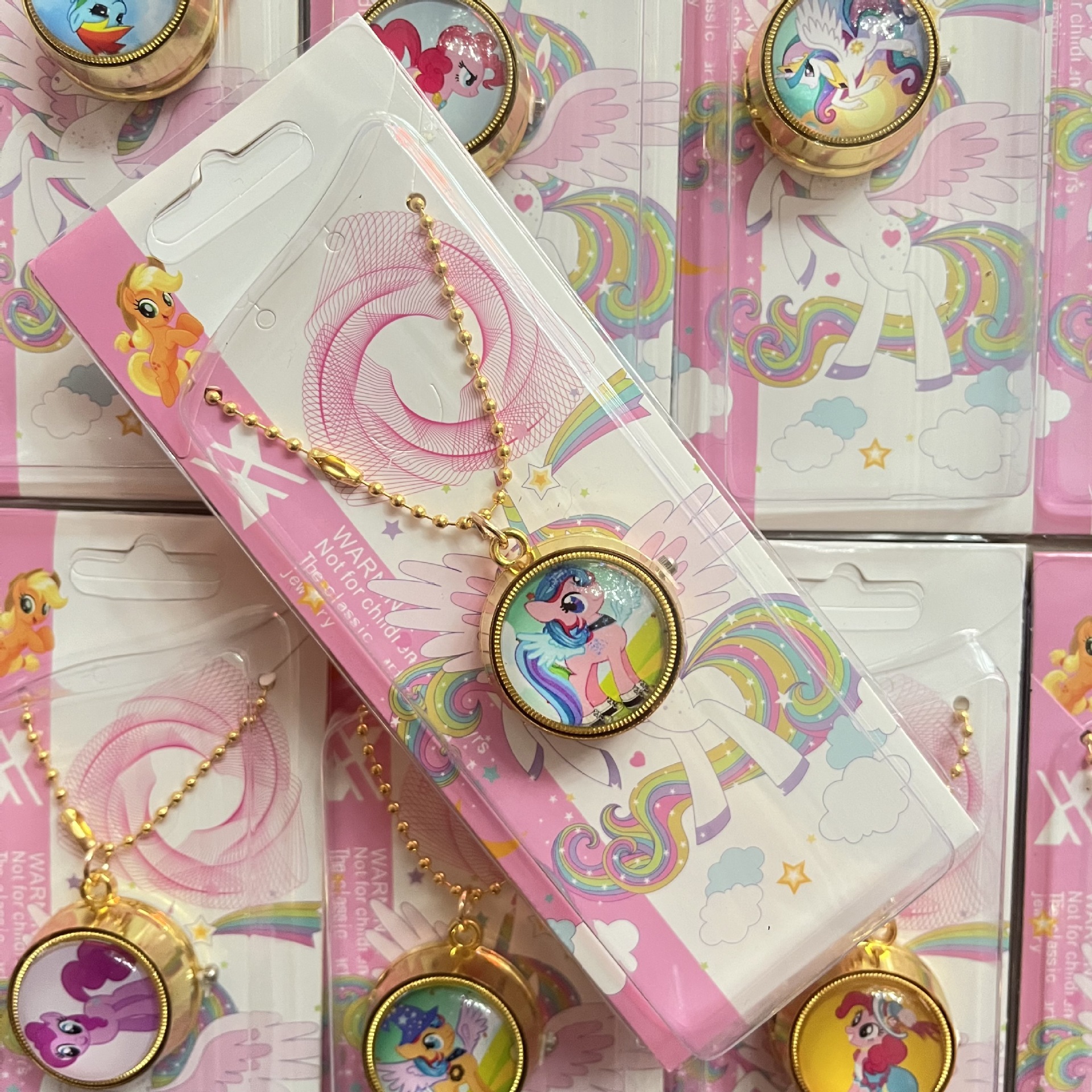 Nezha 2 movie pocket watch, cartoon top spinning hanging watch, children, students, boys and girls necklace watch, surrounding tourist attractions pic 12