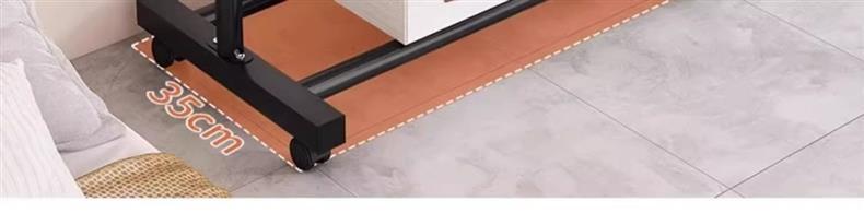 晾衣架室内家用不占地落地立式衣帽架阳台晾衣杆晒衣服架单杆双杆详情6