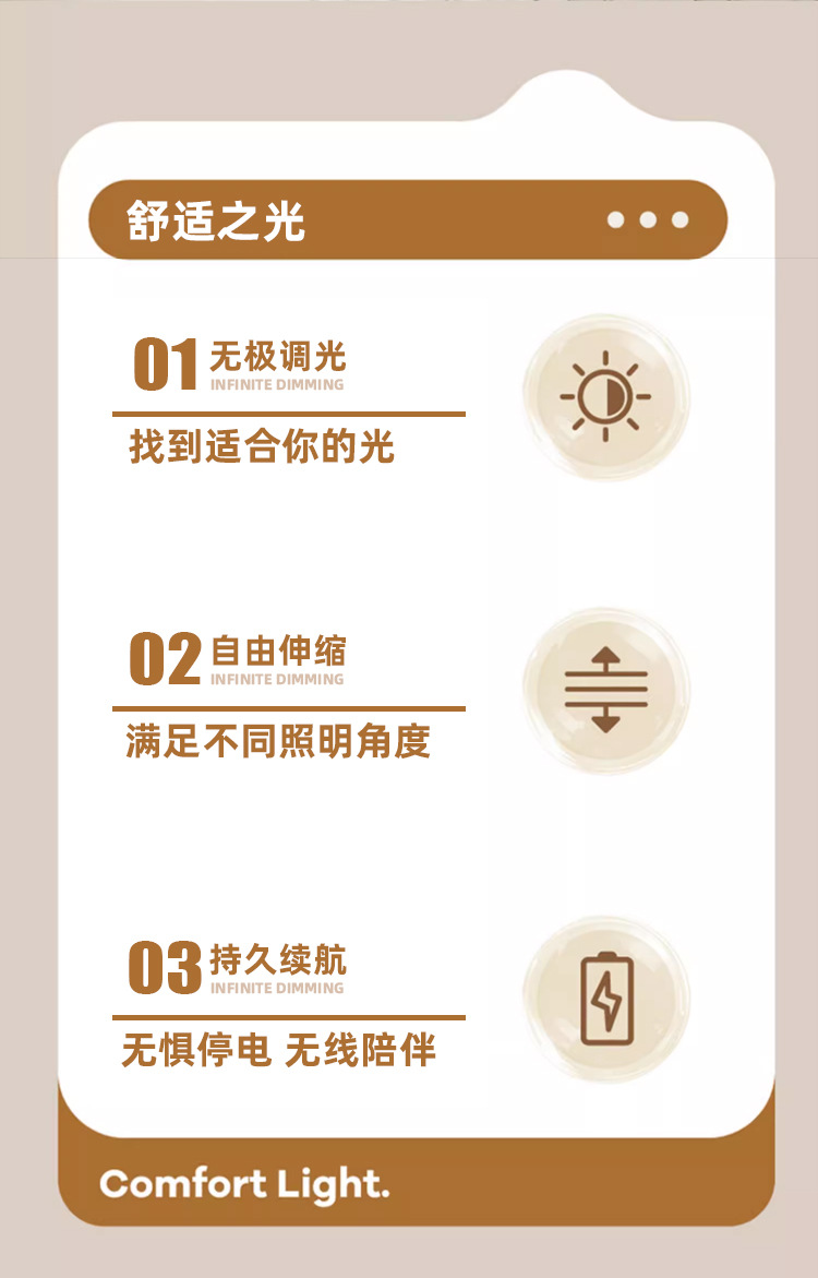 新款家用卧室床头灯轻奢高级感柔光调光护眼夜读看书灯饰台灯夜灯普通照明详情2