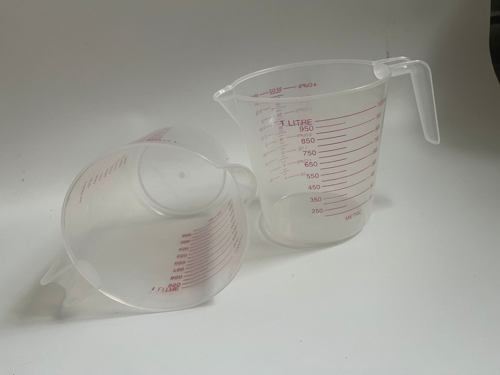 Wholesale large-capacity measuring cup set series: plastic measuring cups for cake shops, milk tea shops, beverages, and baking pic 6