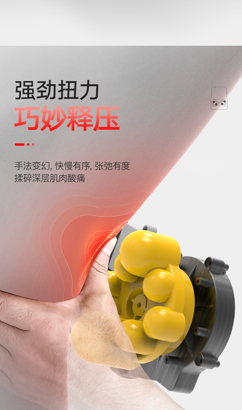 Cross-border massager, shoulder, neck, waist, back, full-body cushion, multi-functional home hip massager, kneading chair pic 7