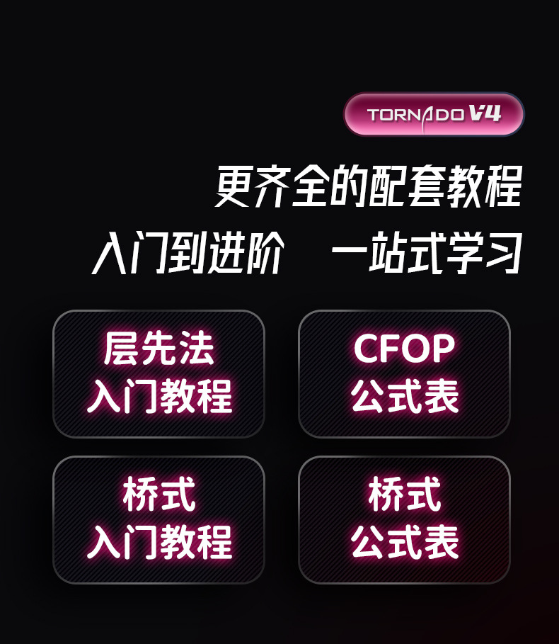 奇艺魔方风四代新升级旗舰款先锋uv款三阶磁力竞速比赛高端品批发详情13