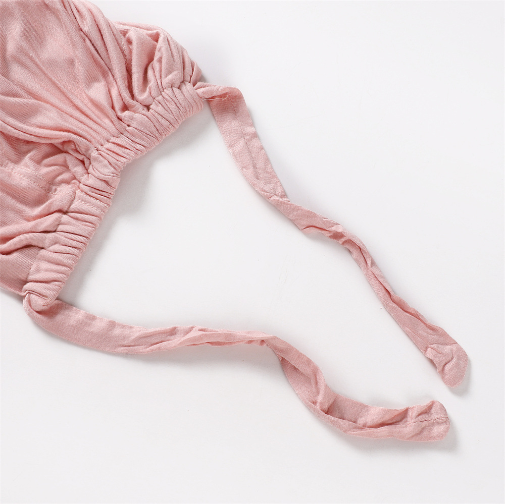 Adjustable small cap and chiffon headscarf one-piece set, multi-color in-stock scarf, Middle East Malaysia headscarf pic 2