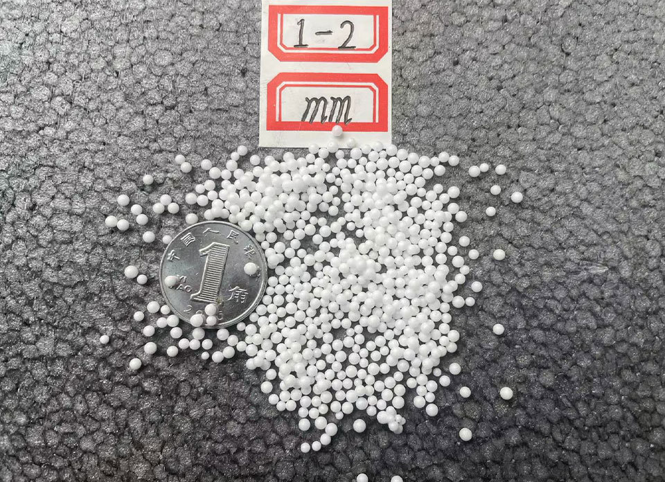 EPS white foam particles for lazy sofa filling, household cloth bags, throw pillows, toy foam filling particles pic 5