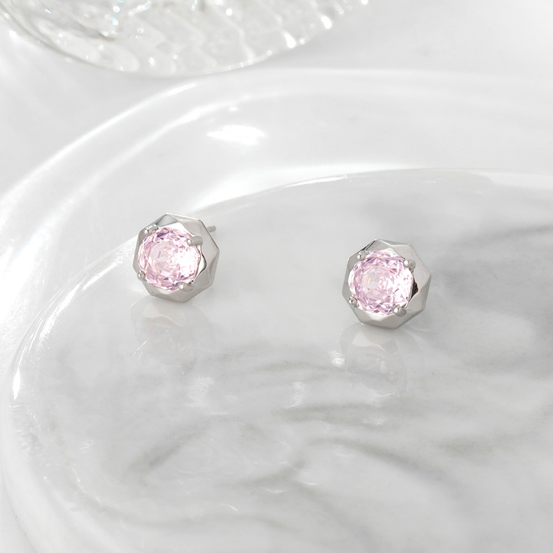 Prima prima diamante redondo irregular pendientes esféricos mujer burst premium sentido nicho simplicidad luz lujo zircon pendientes pic 6