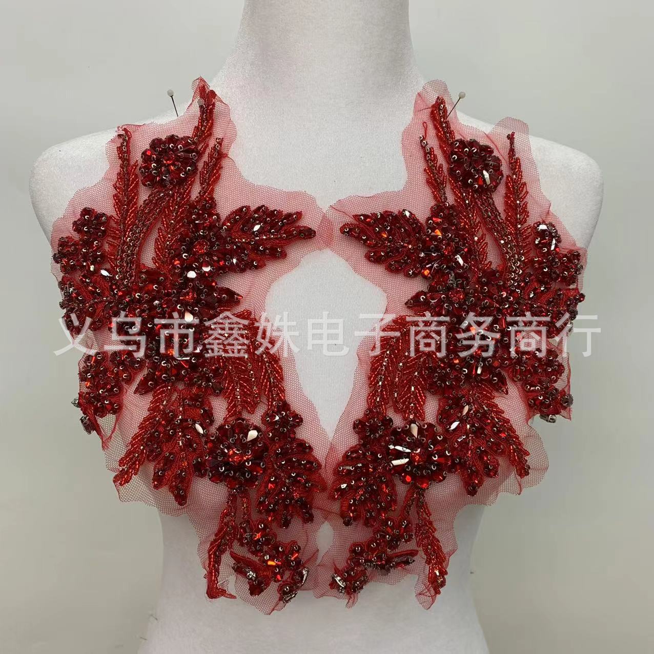 Wholesale beaded crystal dresses, corsets, water diamonds, wheat ear decals pic 43