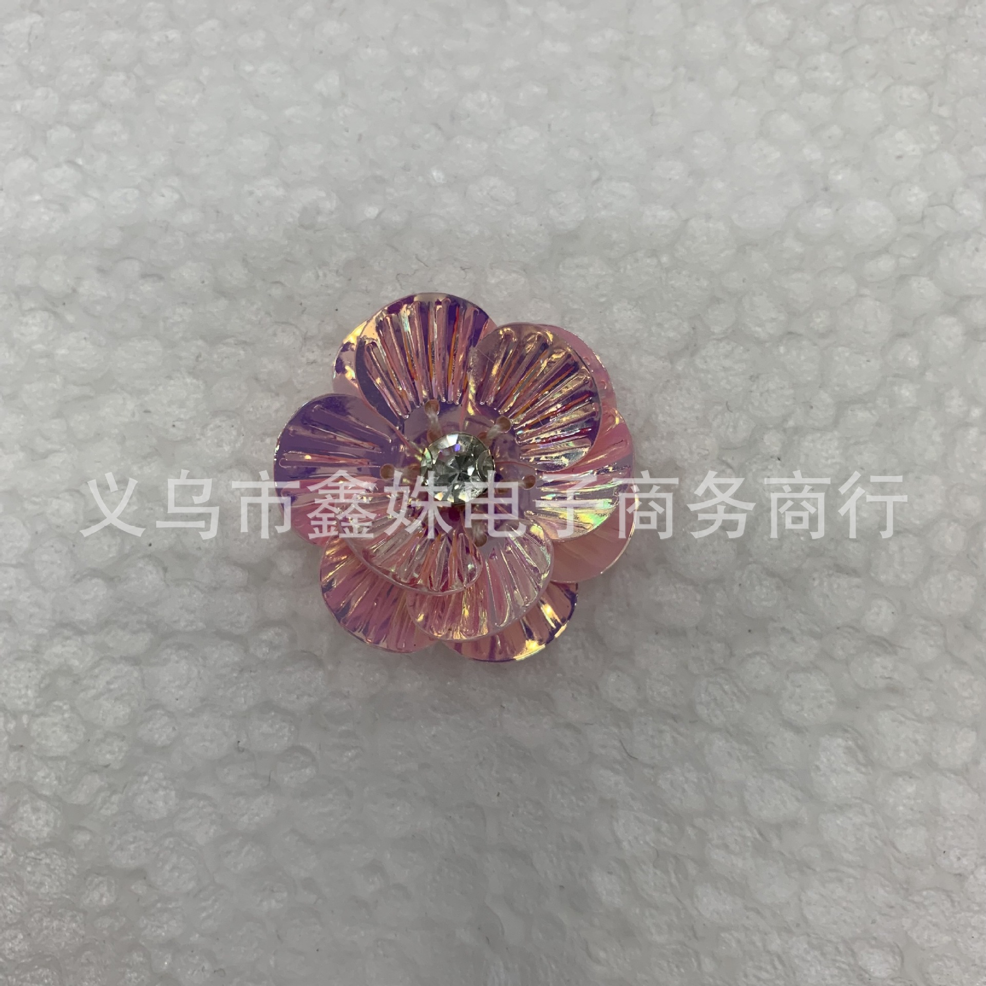 Fashionable and versatile three-dimensional sequined flower imitation shell accessories pic 7