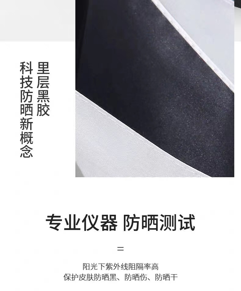 批发UV全自动雨伞大号折叠黑胶防晒太阳伞晴雨两用遮阳伞定广告伞详情8