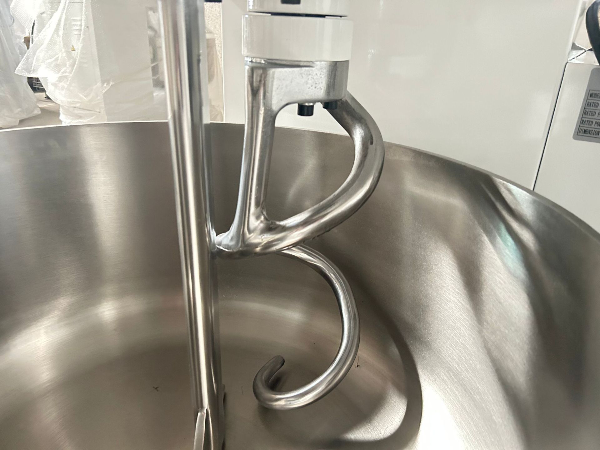 Commercial dual-speed dual-action dough mixer HS130, large 130L fully automatic dough mixer, large-capacity dough kneading machine pic 9