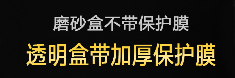 JX现货PVC透明盒包装盒定制PP磨砂塑料胶盒PET小礼品吸塑盒子定做详情2