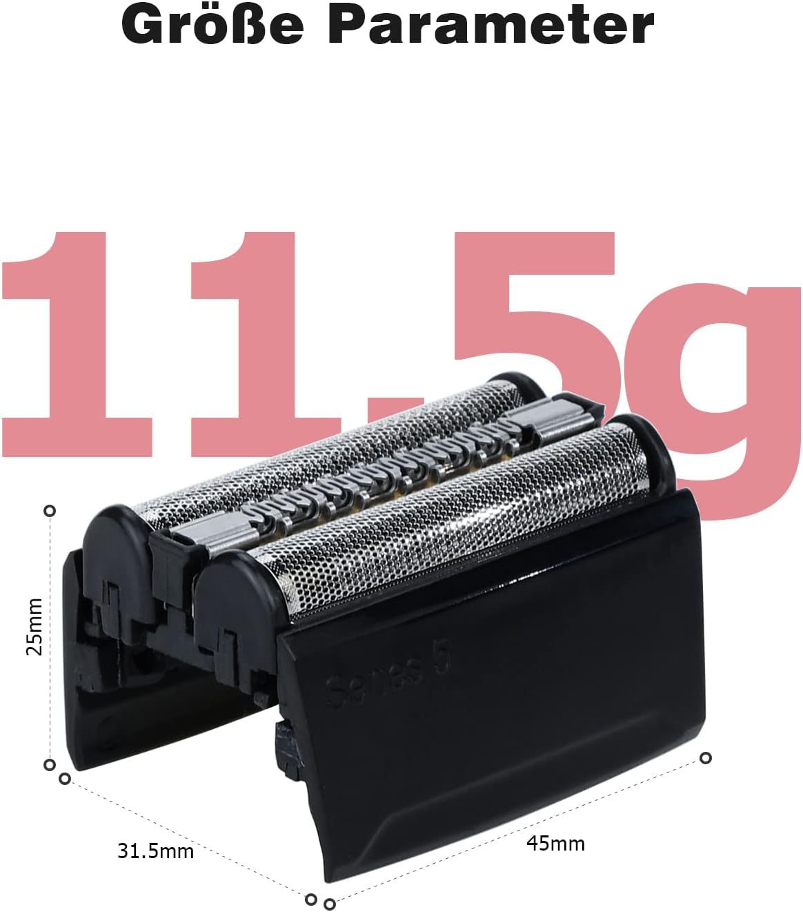 Compatible Lang razor heads S5 series 52B 52S5030S 5040S5147S5050CC pic 2