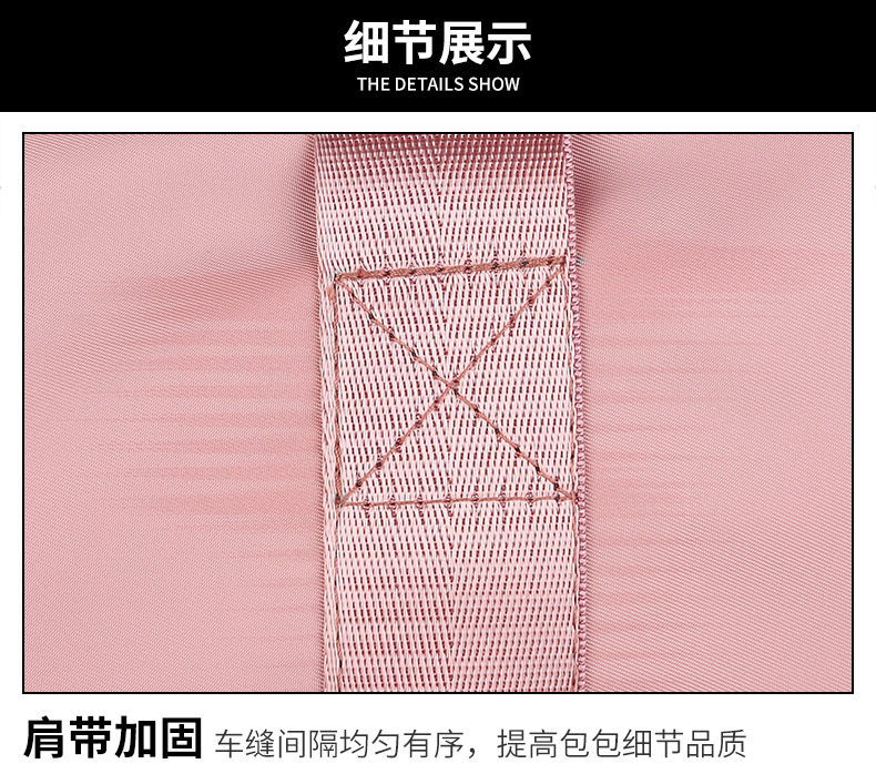 A new dry-wet separated luggage bag and a large-capacity multi-functional portable fitness bag that can be stored in a suitcase with a pull handle pic 30