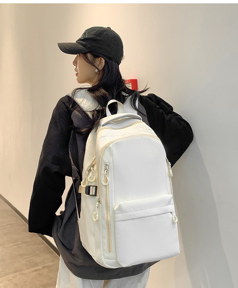 初高中小学生大容量书包可做logo印字批发补课培训班广告儿童书包详情3