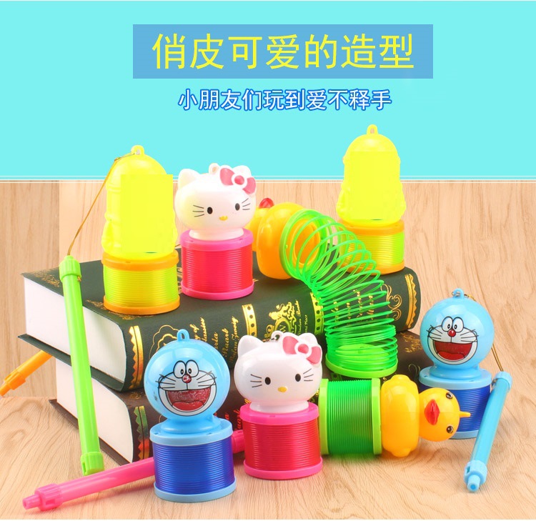 Luminous rainbow circle small lantern toys, new and unique cartoon lantern rainbow circle street stall wholesale supply pic 9
