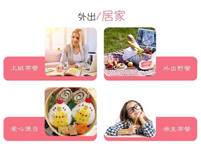 饭盒手提包保温袋铝箔加厚便当袋饭盒袋学生医院带饭包大号上班族详情12