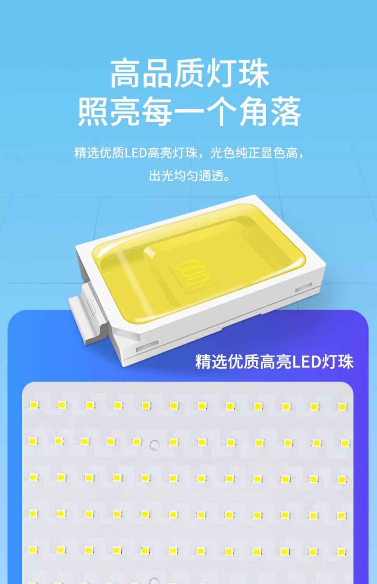 Factory wholesale led floodlights, outdoor waterproof garden lights, workshop, factory and warehouse led lighting lamps, ultra-bright street lamps pic 28