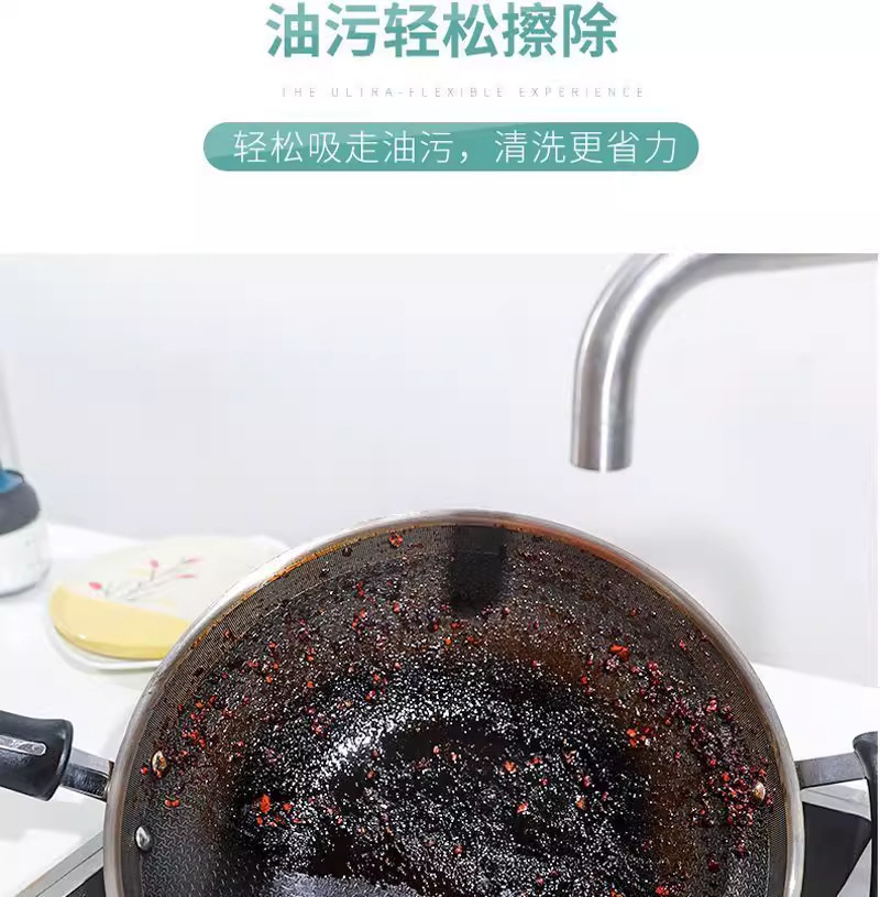 【10条棉纱抹布】吸水加厚厨房不沾油百洁布不掉毛抹布棉纱洗碗布详情6