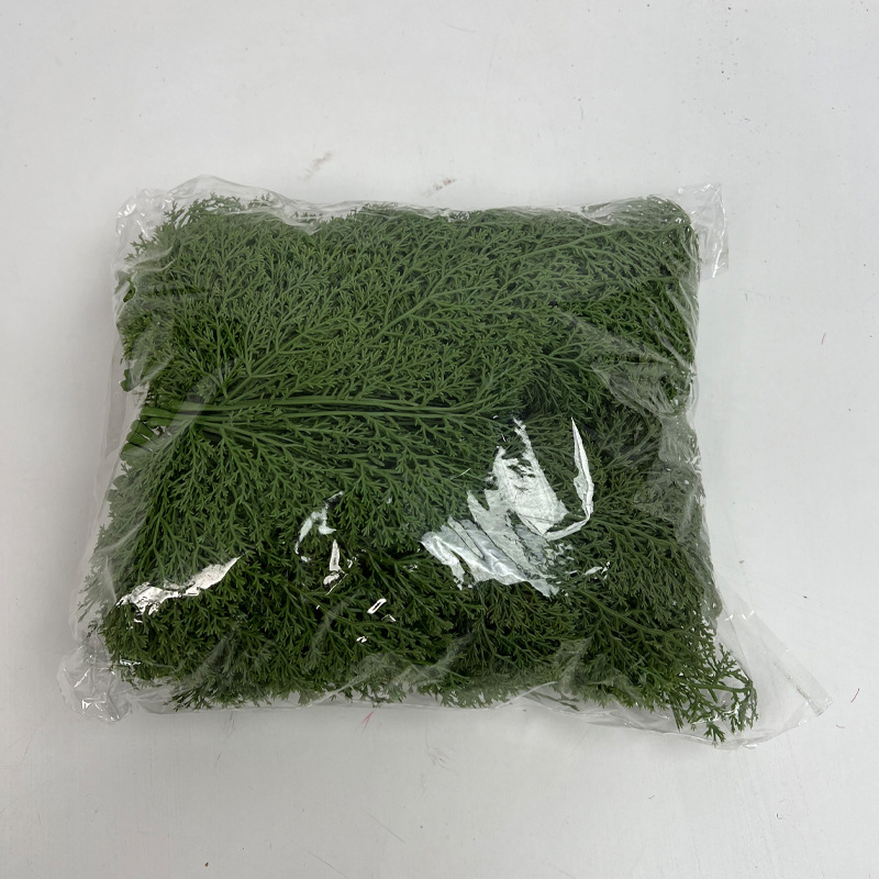 仿真植物柏树叶绿植单片防火柏树叶室内装饰摆件拍摄假柏树叶详情18