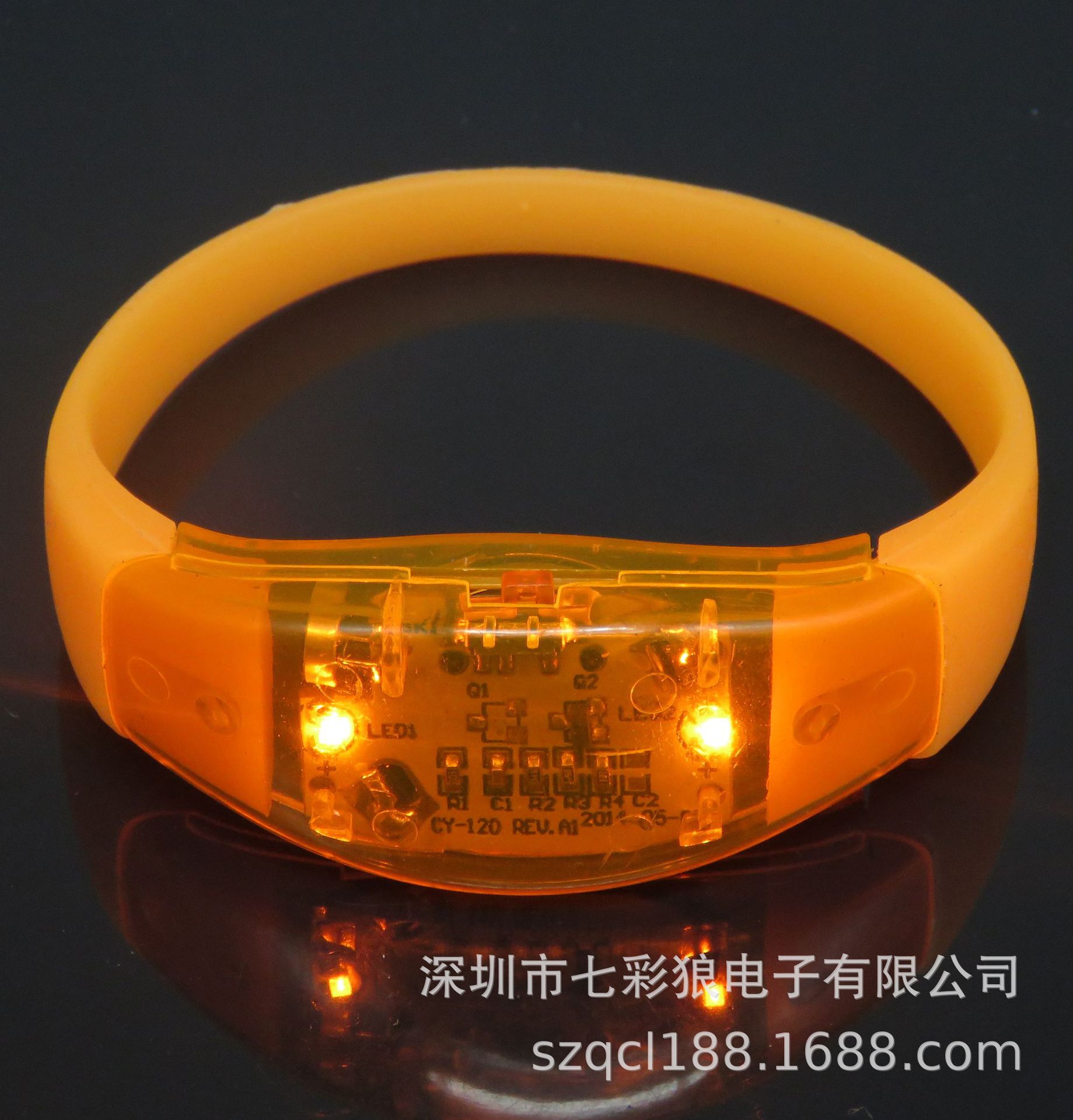 声控发光手环花环发光戒指玩具项链发光手镯详情12
