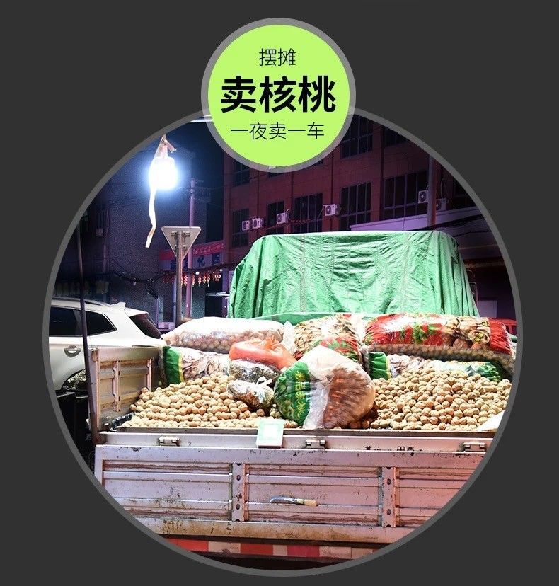USB充电灯泡停电应急照明灯家用式移动超亮户外led夜市摆摊地摊灯详情14