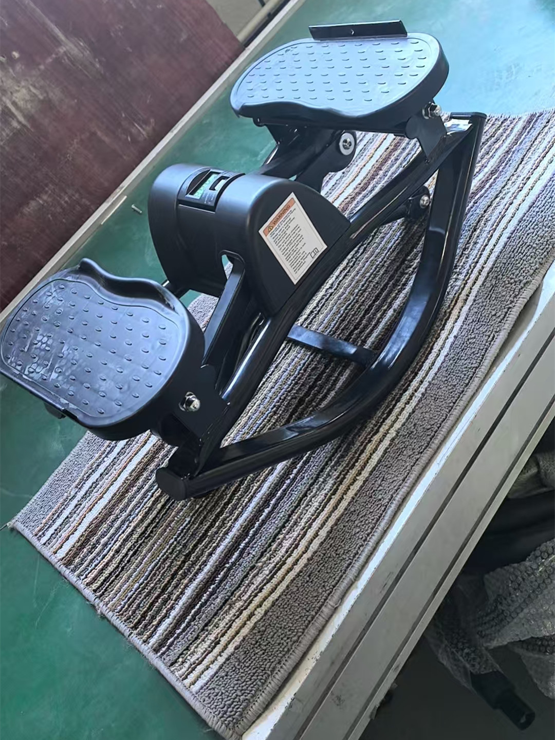 S腿部训练器踏步机健身车锻炼脚踏车老人训练器新款U型臂力器材详情21