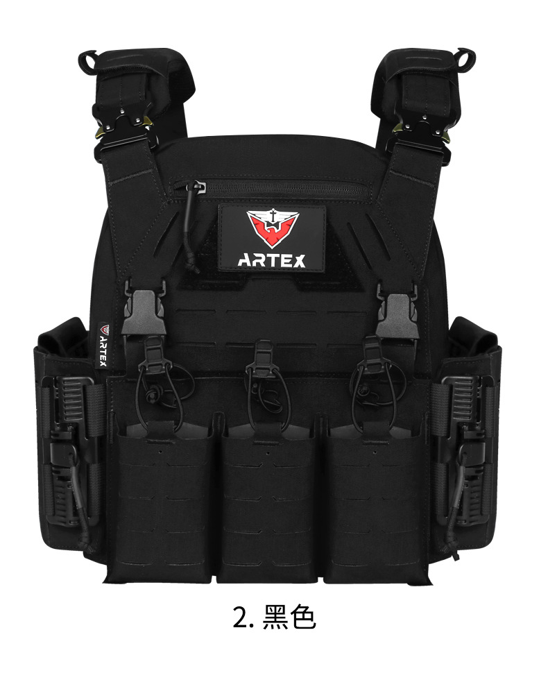 Yitu Outdoor Multi-functional Waterproof 500D nylon modular quick-release tactical vest and vest elastic hanging equipment pic 20