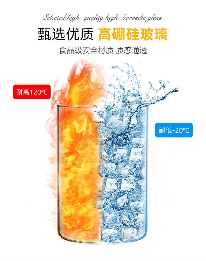 食品级厨房玻璃储物罐密封罐收纳瓶玻璃罐玻璃瓶罐茶叶罐罐子收纳详情7