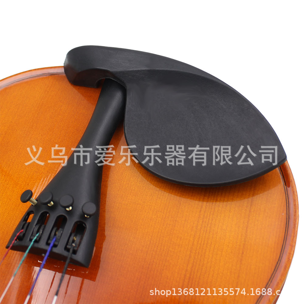 4/4 Solid wood violin natural color playing violin set for children, adults and beginners pic 20