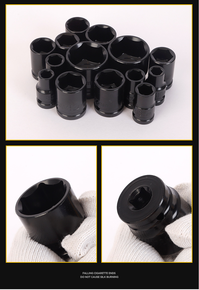 1-2 Pneumatic socket manufacturer wholesale extended hexagonal socket lithium electric wrench socket for scaffolder wrench pic 19