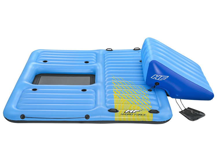 原装Bestway43728水上滑梯平台浮岛浮排浮床漂浮休息水排游泳详情4