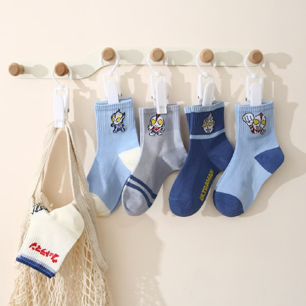 薄棉网眼宝宝袜子男童女童儿童中筒袜男女中筒卡通春夏新款棉袜详情18