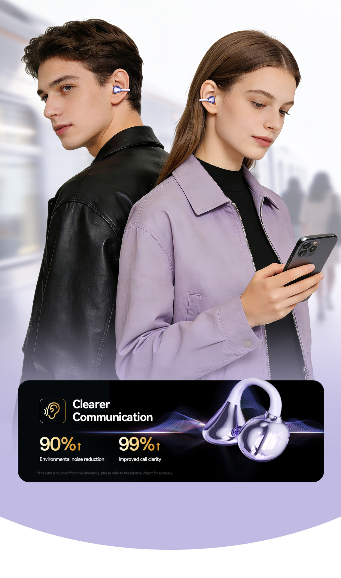 Clip de oído esférico auriculares bluetooth crossover M159 tipo de clip de oído OWS en el oído abierto clip de oído auriculares bluetooth pic 14