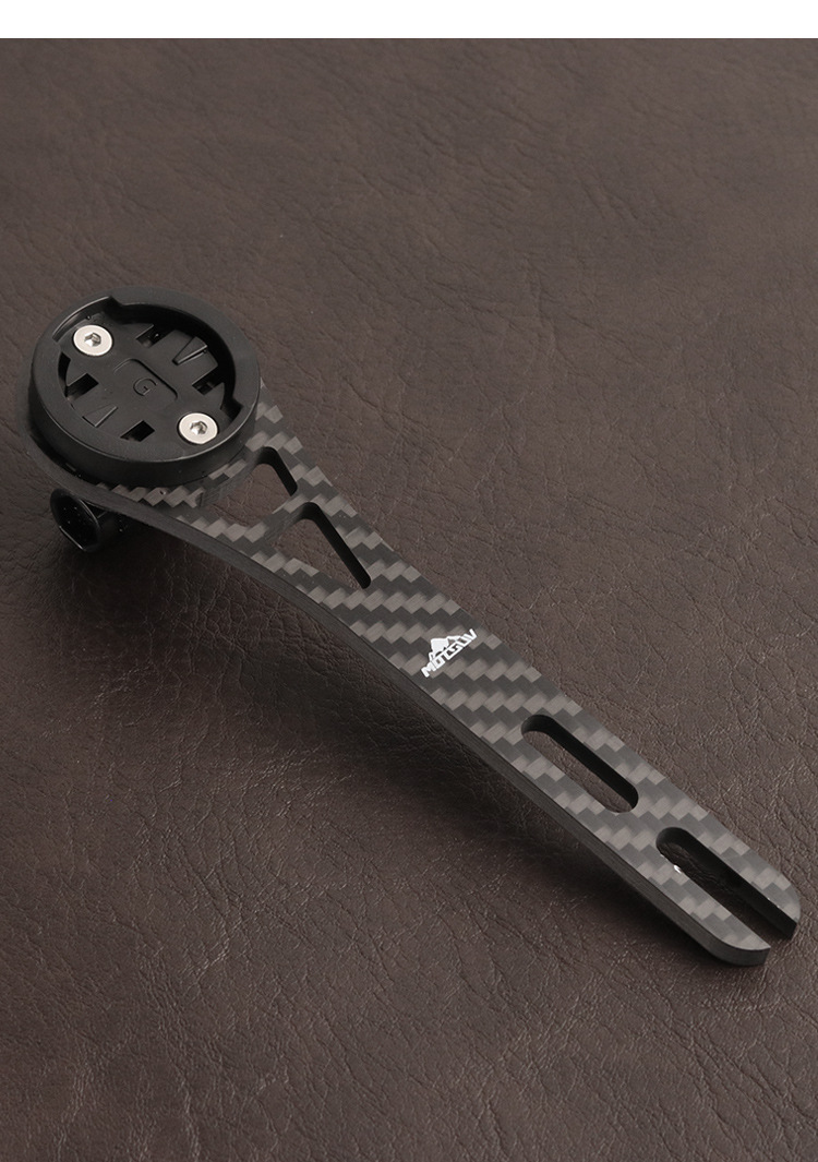 Bicycle carbon fiber stopwatch stand, road bike windbreak integrated handle special extension stand, action camera base pic 14