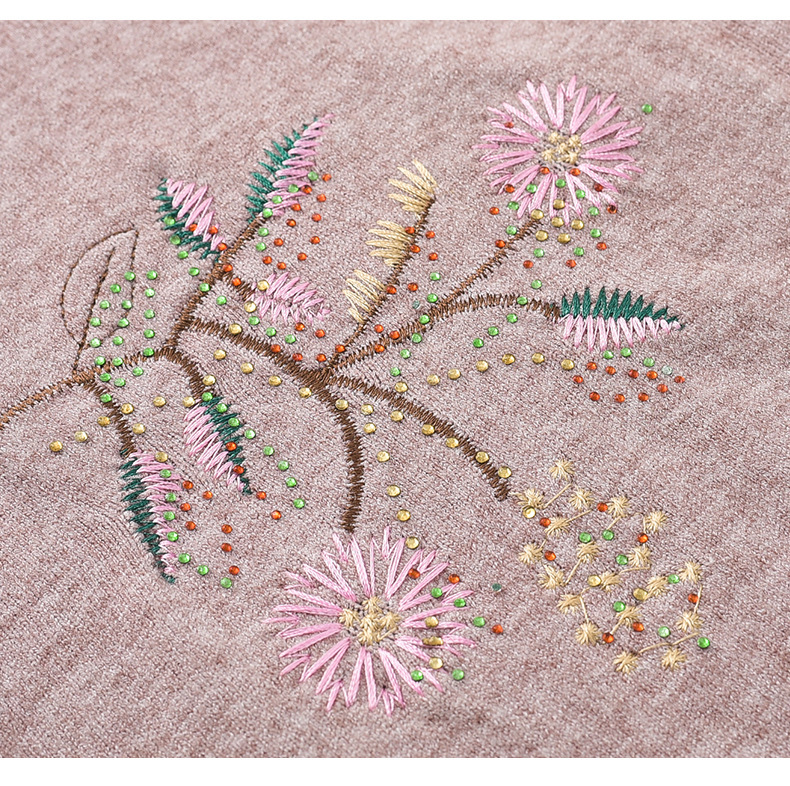 老年人春秋新款针织薄款外套女妈妈春装毛衣老太太开衫奶奶装衣服详情25