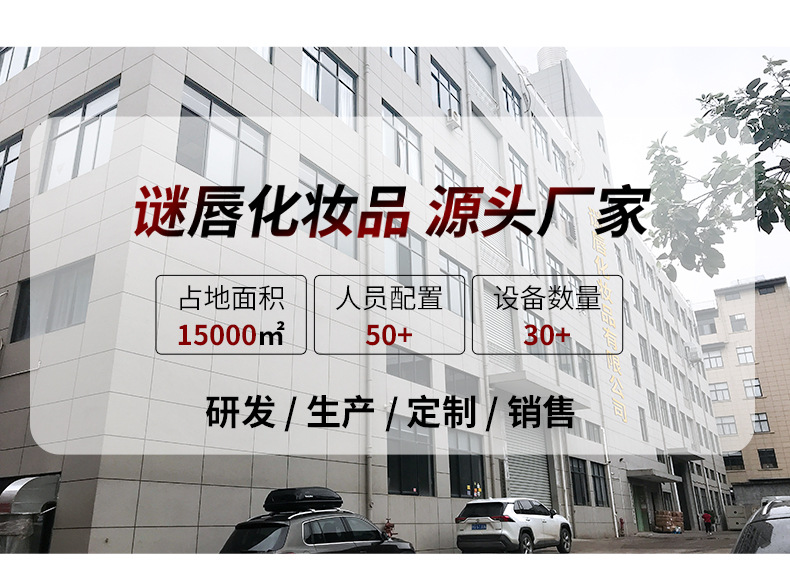 2025春季新款跨境专供单支彩盒装唇彩唇釉工厂不沾杯哑光唇釉现货详情2