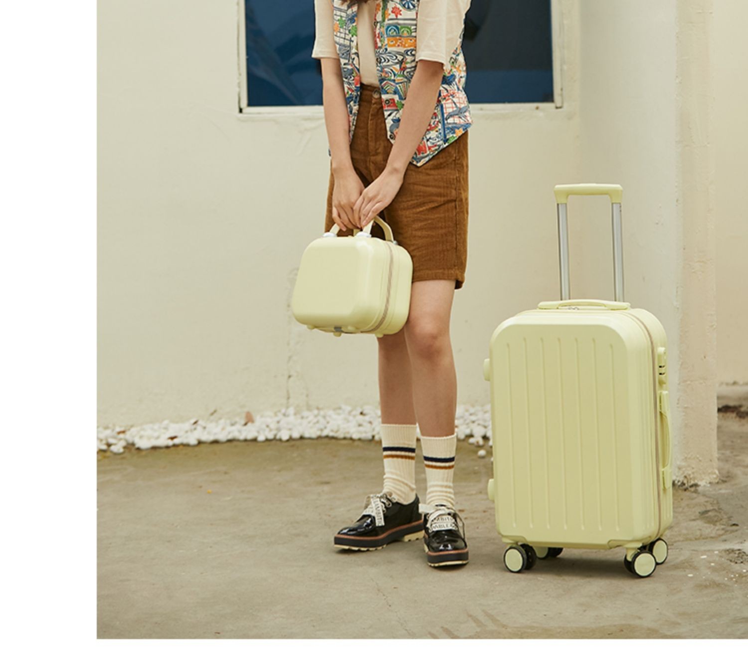 小清新行李箱女日系旅行箱拉杆箱男耐用学生万向轮密码皮箱子批发详情28