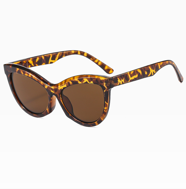 2024新款猫眼太阳镜女时尚个性穿搭走秀眼镜男防晒遮阳墨镜潮批发详情21